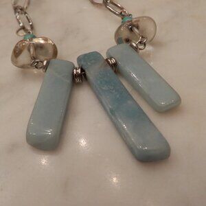Stone and Bead Necklace